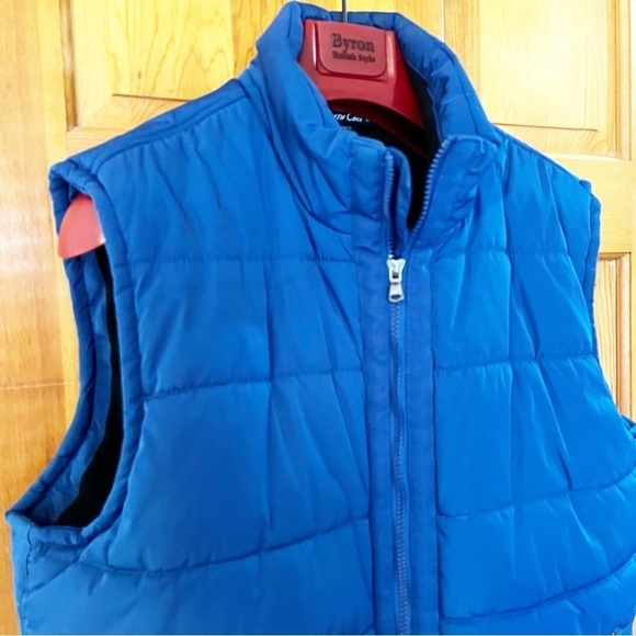 Kenneth Cole Women’s Blue Puffer Vest Sz L Fall Winter Outdoor Ski Skate - Picture 2 of 9